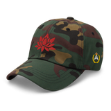 Lotus Flower Camo Dad Hat