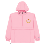 Embroidered Champion x Amandla Apparel Packable Jacket - Pink