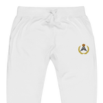 Logo Fleece Joggers - White