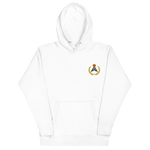 Logo Embroidered Hoodie - White